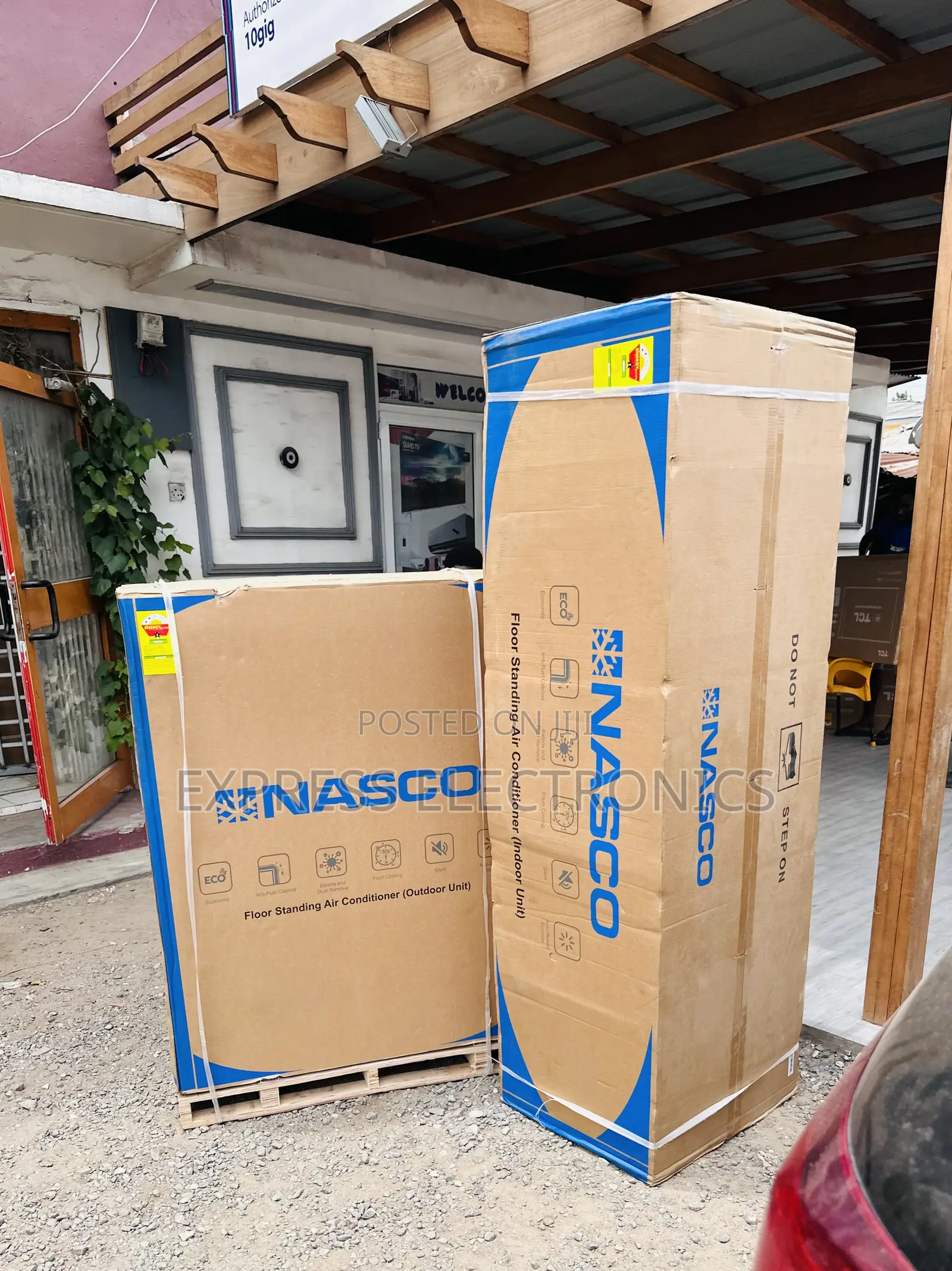 Brand__ New Nasco Floor Standing Air Conditioner 5hp