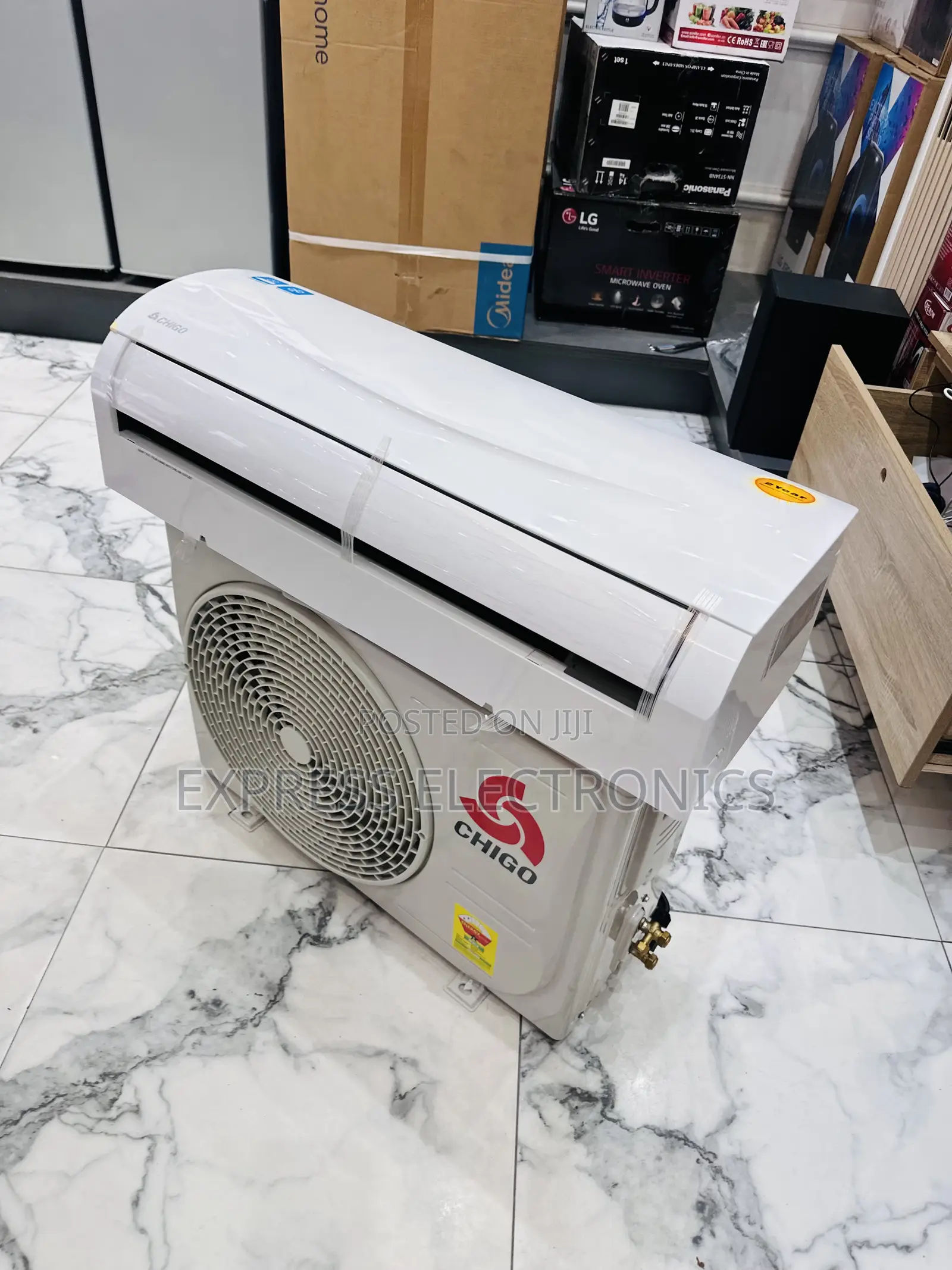 Chigo Split R410 Brand New White 2.0hp.