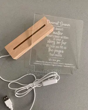 Customized LED Photo Lamp