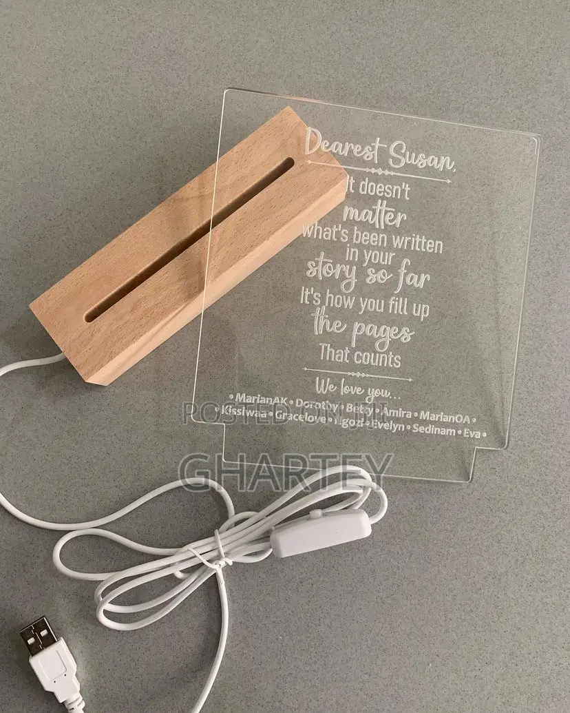 Customized LED Photo Lamp