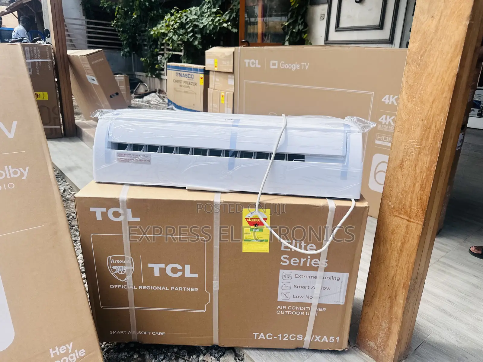 White Best TCL Split R410 Gas White 2.0hp