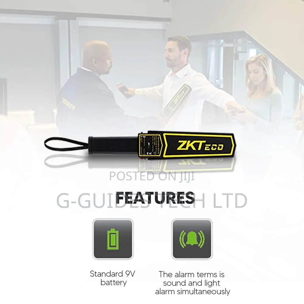 Zkteco Hand Held Metal Detector Zk-d100s