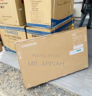 Authentic Samsung 55au7000 55” Electric Uhd Crystal Tv.