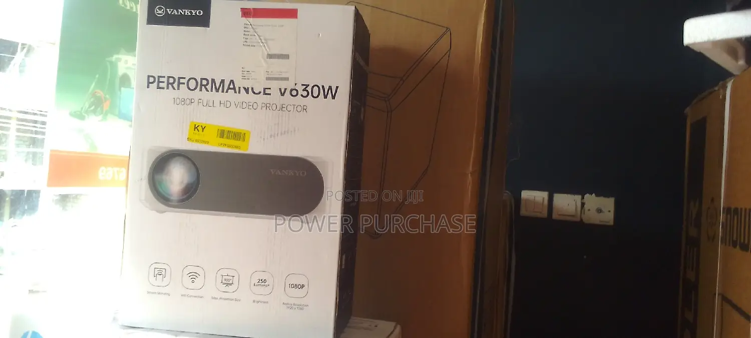 Pretty Performance V630w Vankyo Projector.