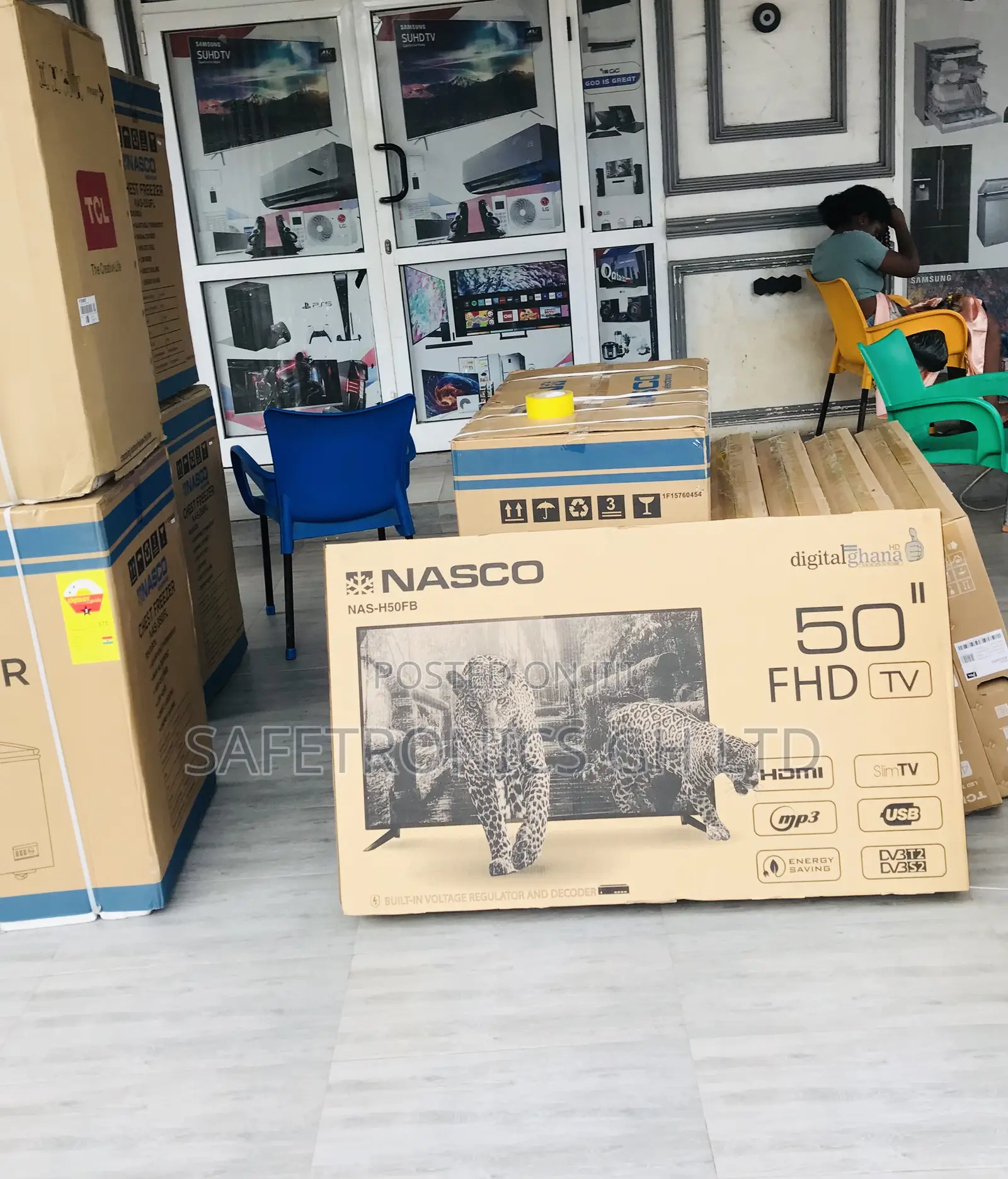 Electric 50 Inches Nasco 50 Inches Glossy Led Digital Tv
