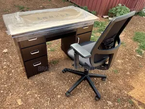 1.2m Table With Drawers And A Uk Used Chair