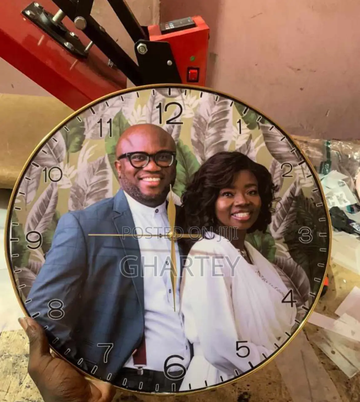 Customized Wall Clock Available