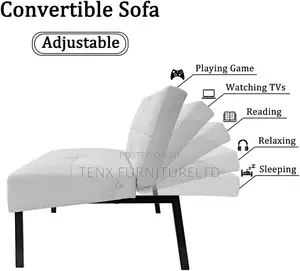 Fabric Sofa Bed (Patchwork )