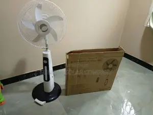 Rechargeable Fan With Solar Panel