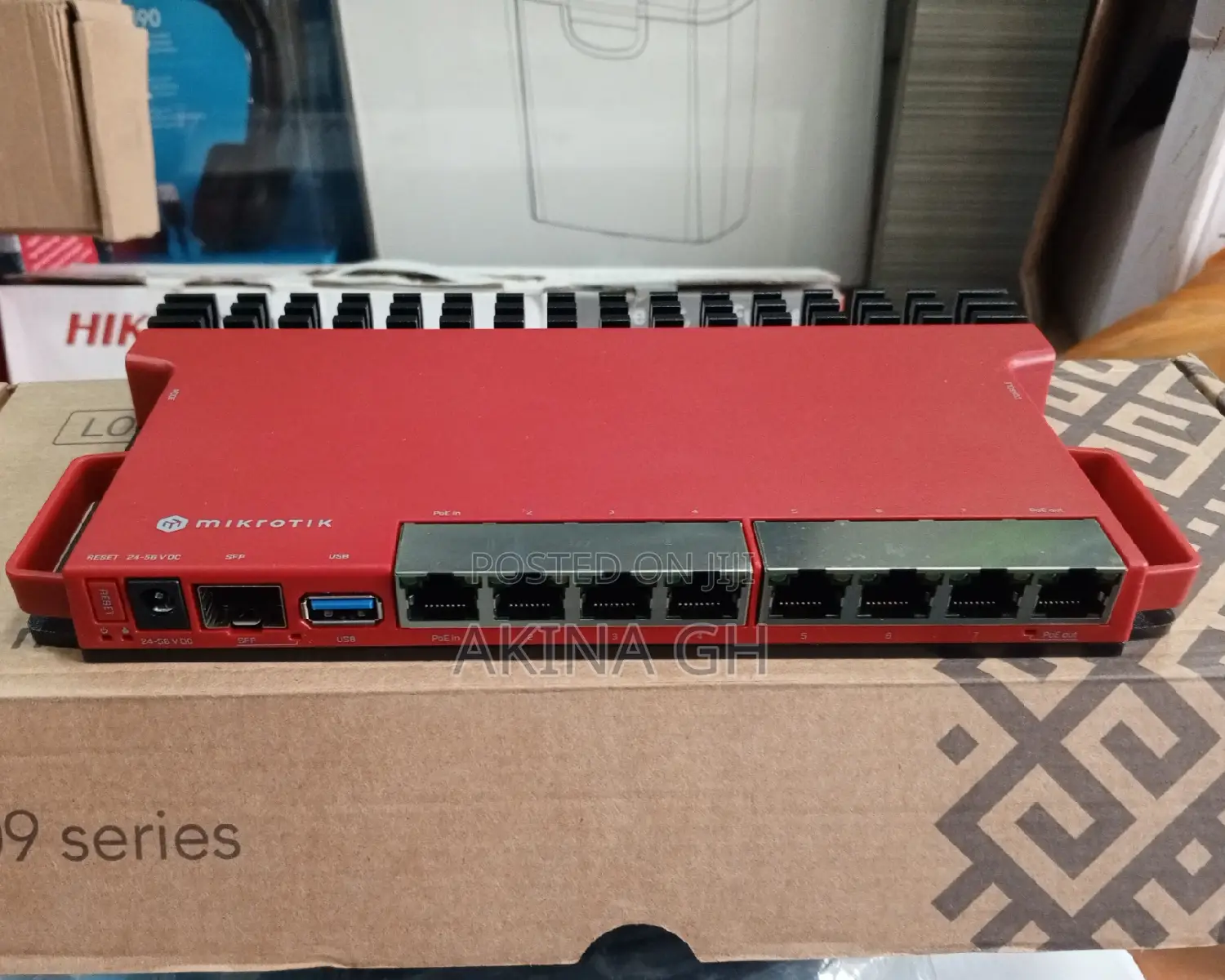 Mikrotik L009 8 Port Poe Router Board L009uigs-Rm in Lapaz - Networking ...