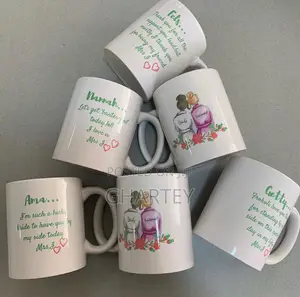 Customized Plain Mugs Available