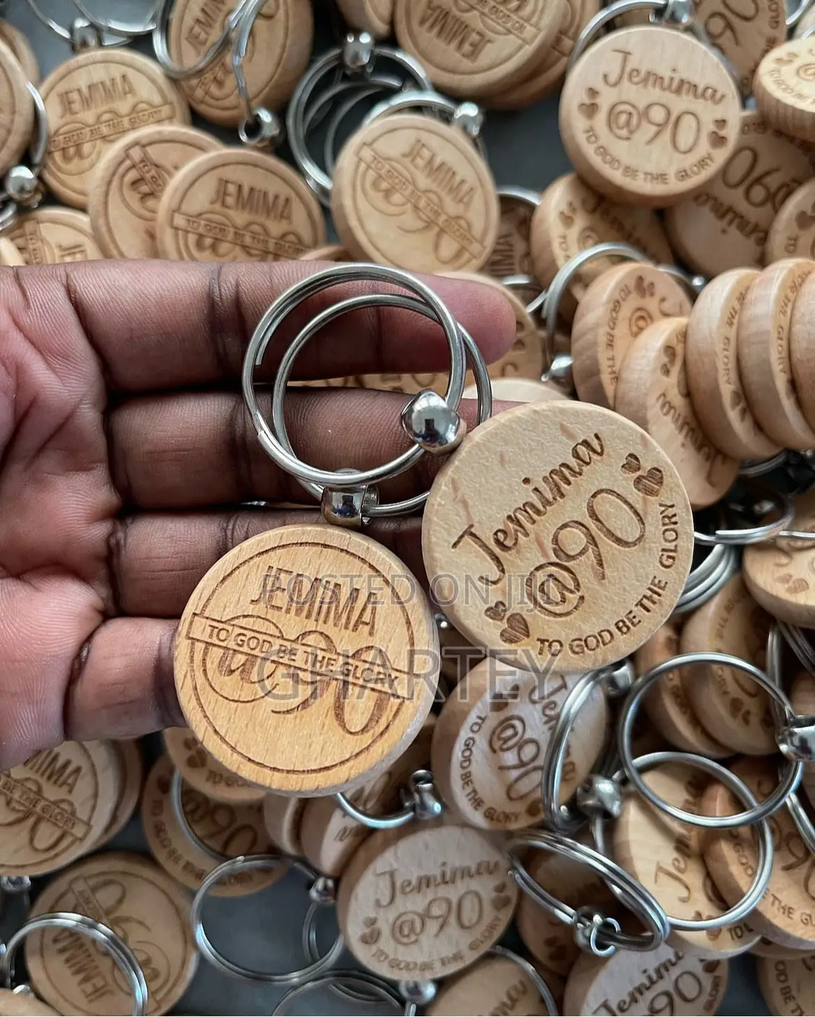 Customized Keyholder Available