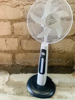 Speedy Rechargeable Electric Standing Fan.