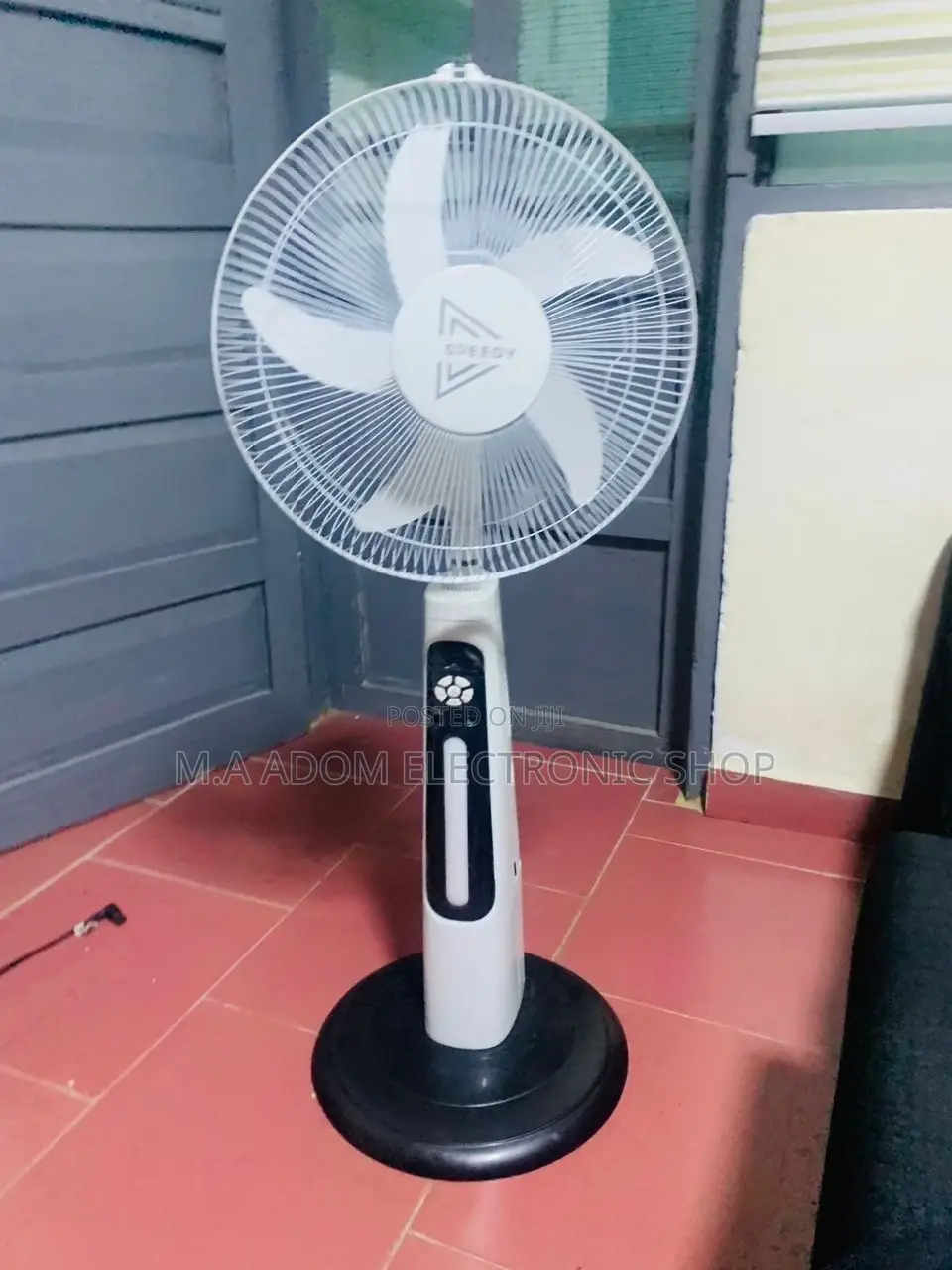 Authentic Rechargeable Speedy Electric Standing Fan.
