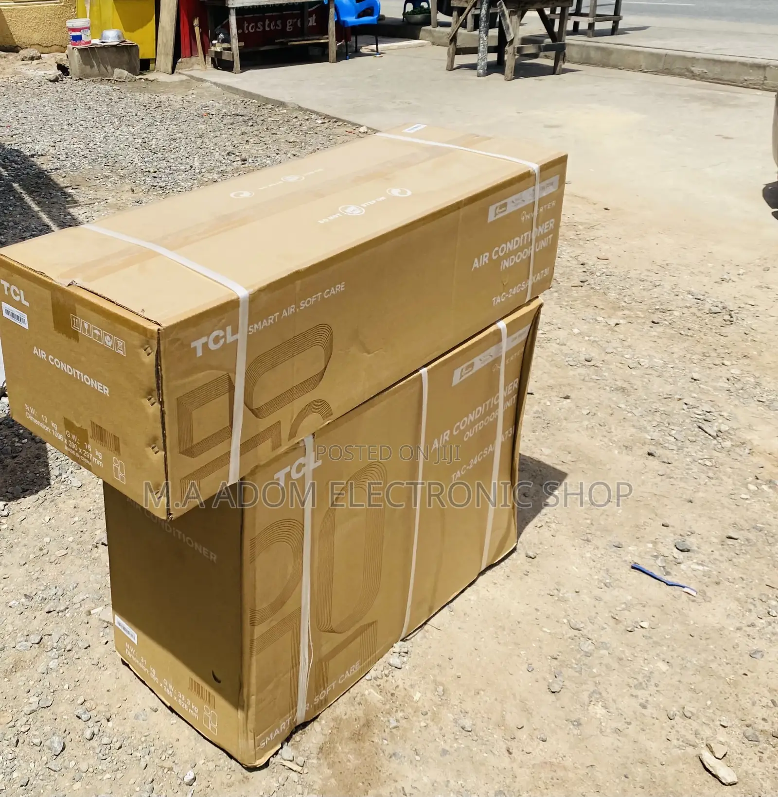 Elegant White TCL Split Type Air Conditioner(2.0hp)R410.