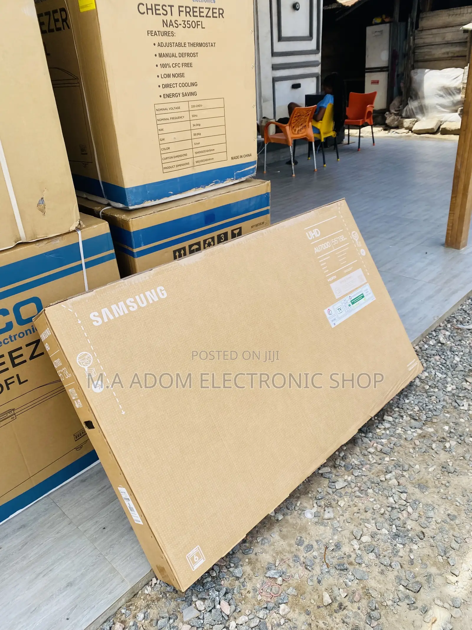 Shop Authentic Samsung 55au7000 55” Uhd Crystal Tv.