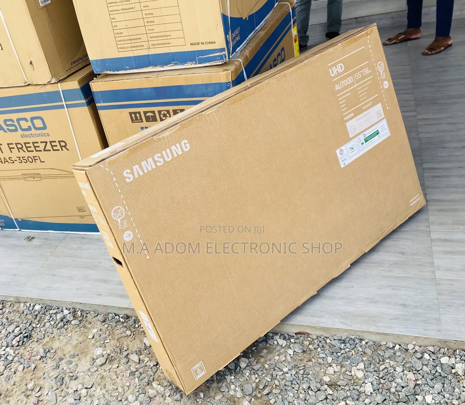 Buy Original Samsung 55au7000 55” Uhd Crystal Tv.