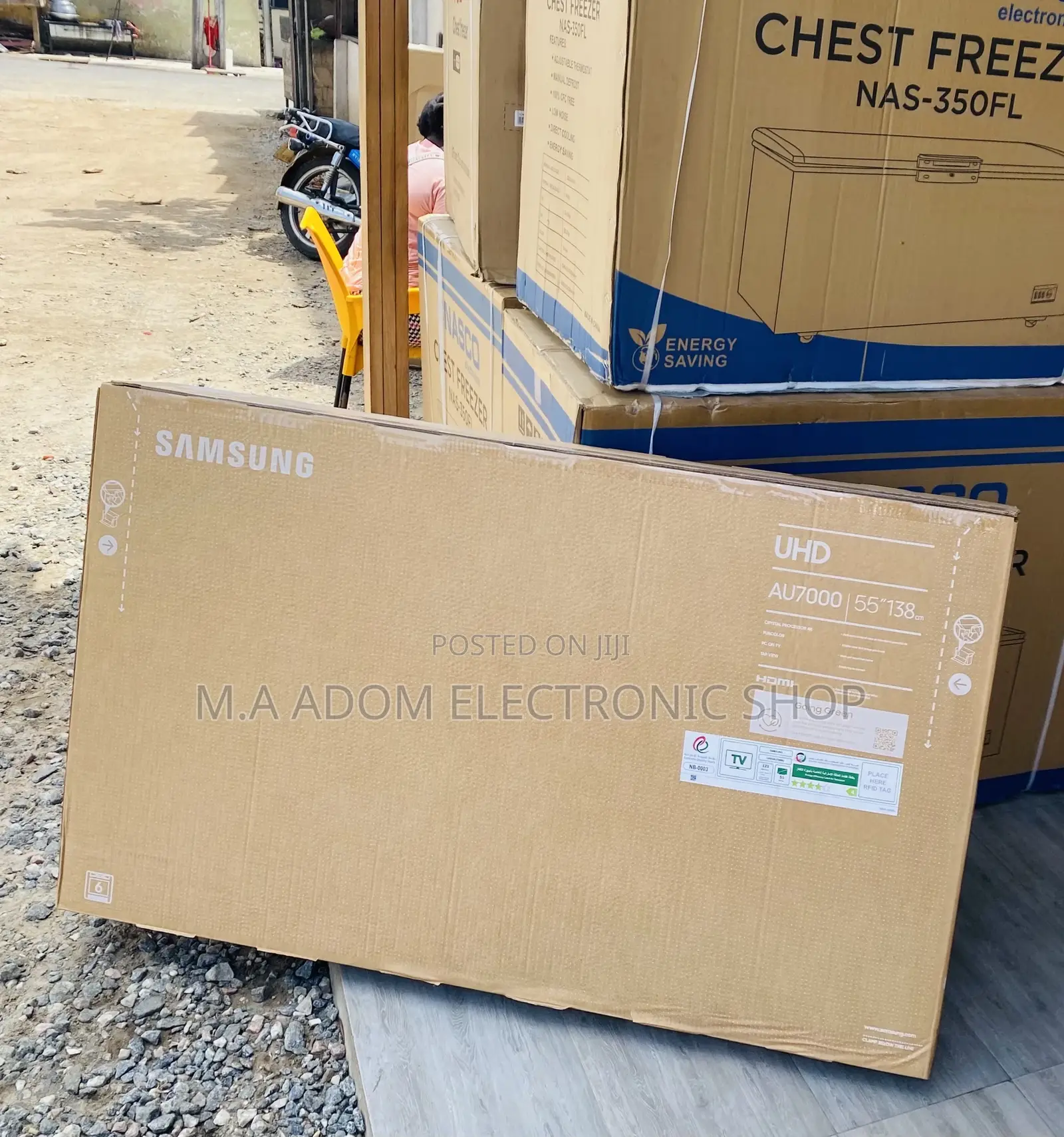 Buy Original Samsung 55au7000 55” Uhd Crystal Tv.