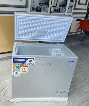 Super Cooling Nasco(Nas 250)1 Door Electric Freezer,Gray.