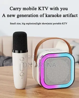 Wireless Karaoke Microphone + Speaker