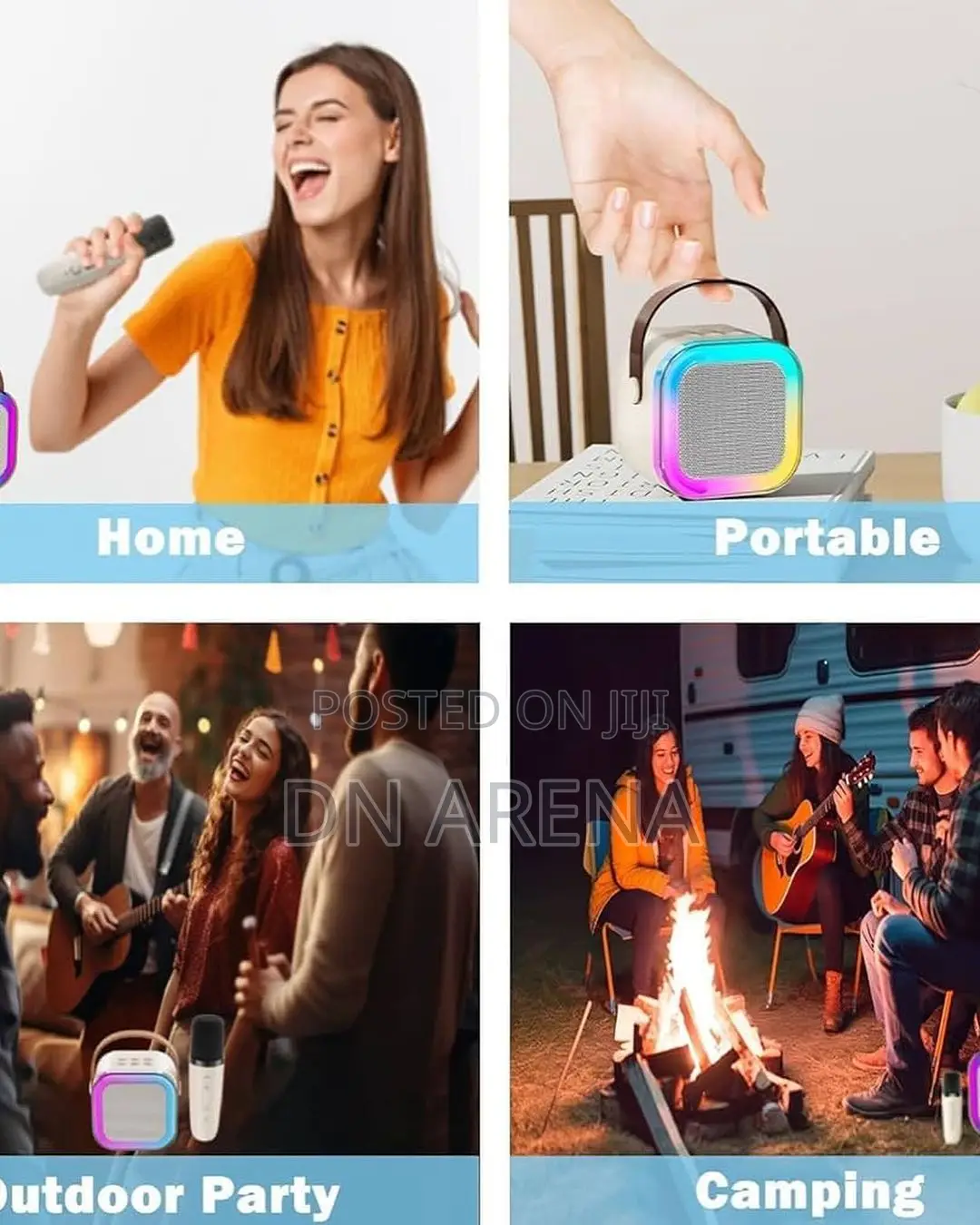Wireless Karaoke Microphone + Speaker