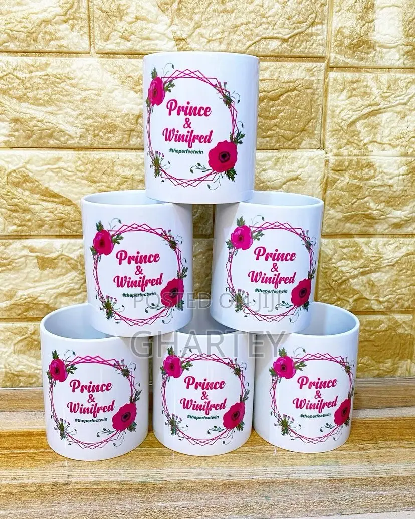 Customized Plain Magic Mugs for Wedding Souvenirs