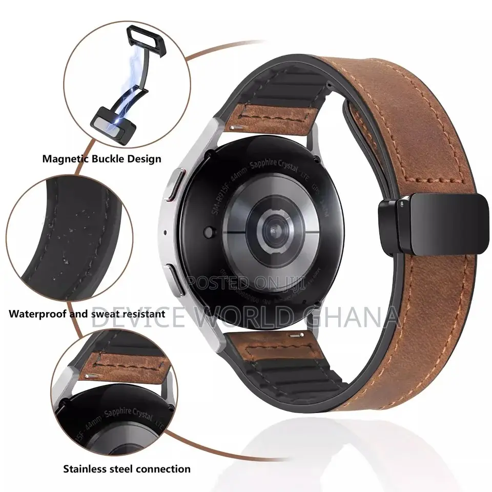 S1 Leather Magnetic Buckle For Samsung Watches Oriamo Hwawei