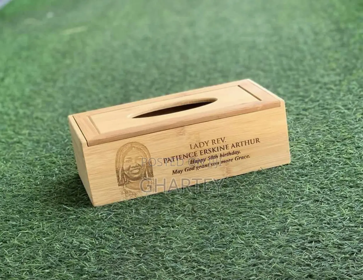Customized Tissue Box