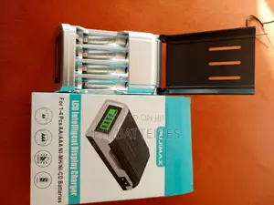 Aa Aaa 4 Slot Digital Battery