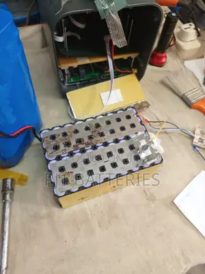 Battery Pack Building Spot Welding