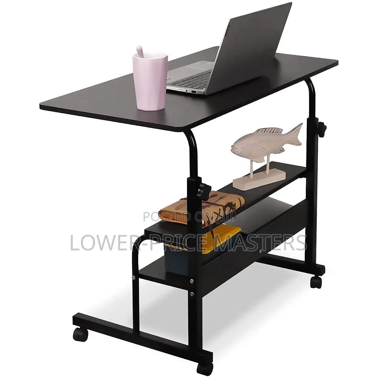 Adjustable Laptop/ Learning Table With Wheels