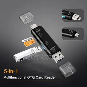 5 in 1 Multifunction Memory Card Reader Usb 2.0 Type C/Usb /