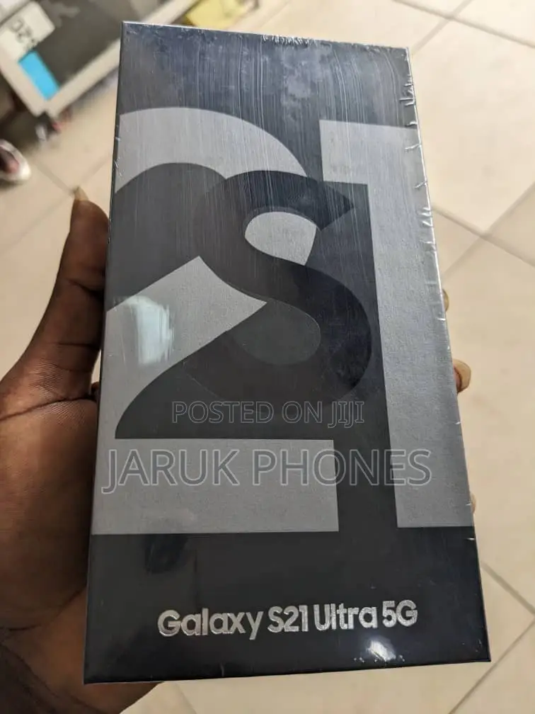 New Samsung Galaxy S21 Ultra 5G 128 GB Black