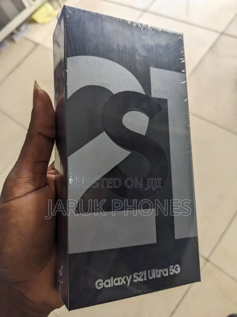 New Samsung Galaxy S21 Ultra 5G 128 GB Black