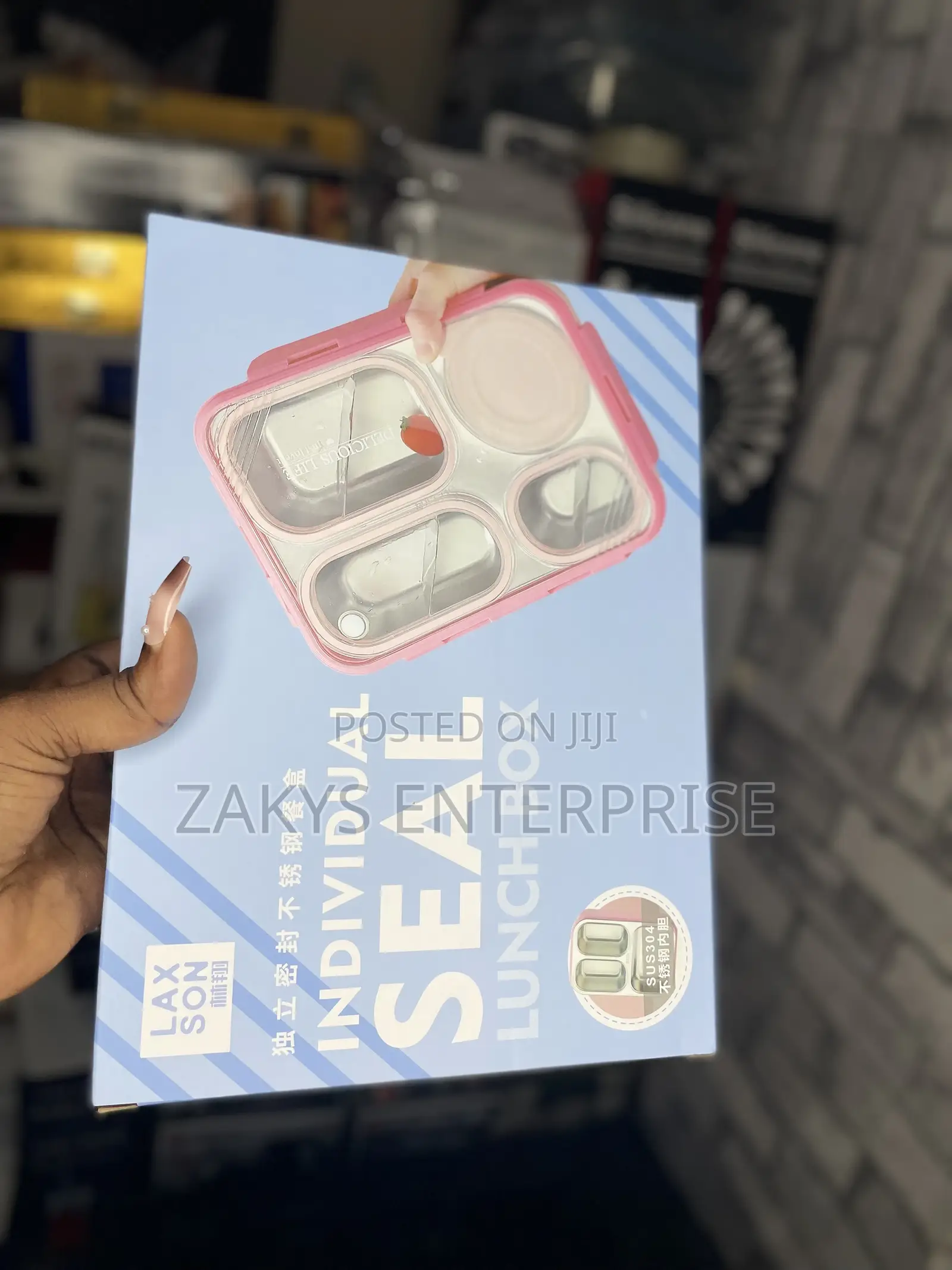 4 Compartment Lunch Box