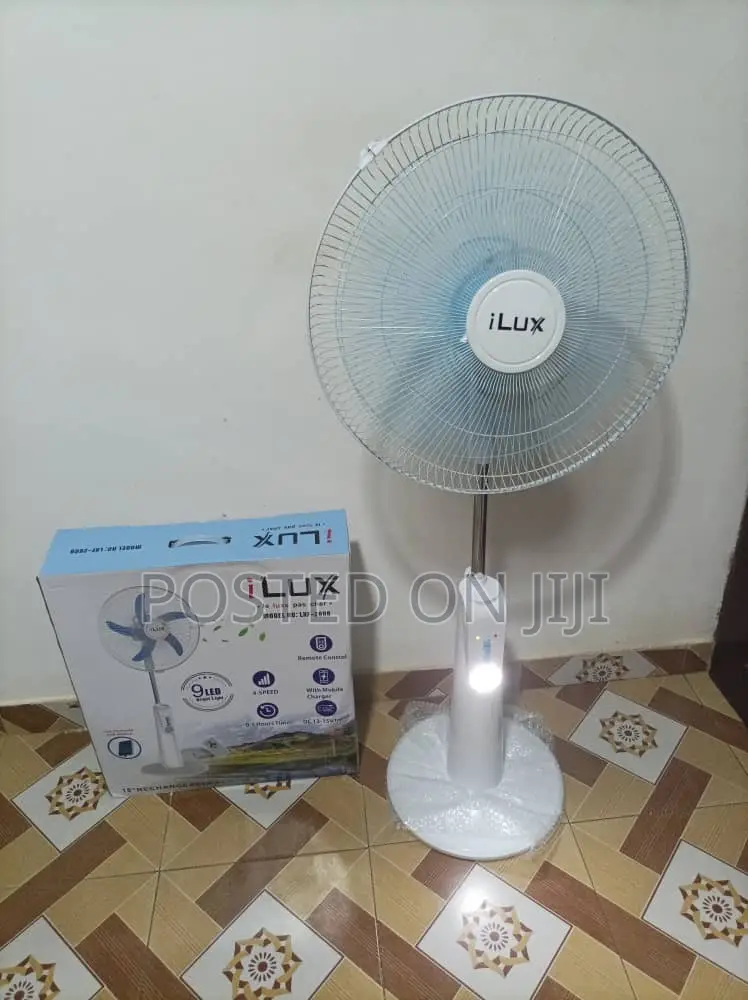 18 Inches Strong Rechargeable Fan Last 15 Hours in Accra Metropolitan Home Appliances, Swift