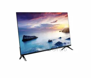Nasco 50 Inches Glossy Led Electric Black Smart UHD Tv