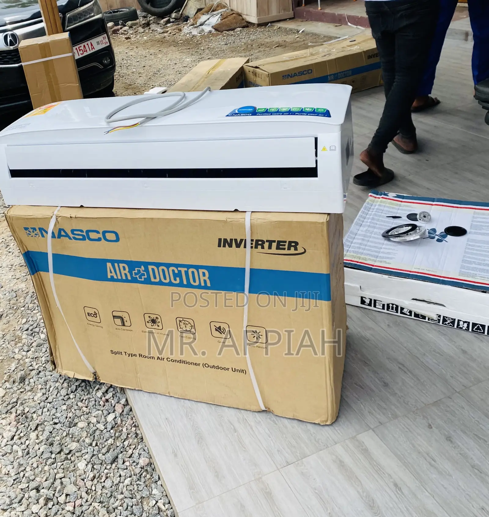 Reliable Nasco 2.5hp Split Type Air Doctor Inverter Ac.