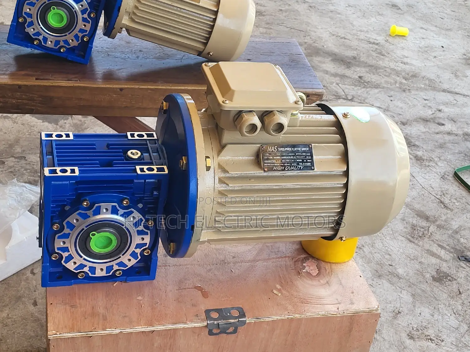 3hp/2.2kw Worm Gearbox Conveyor Motor