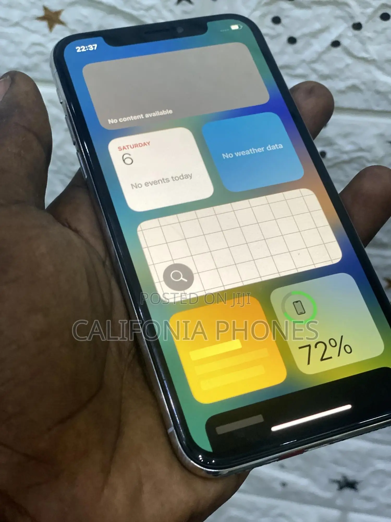 Apple iPhone X 64 GB Silver