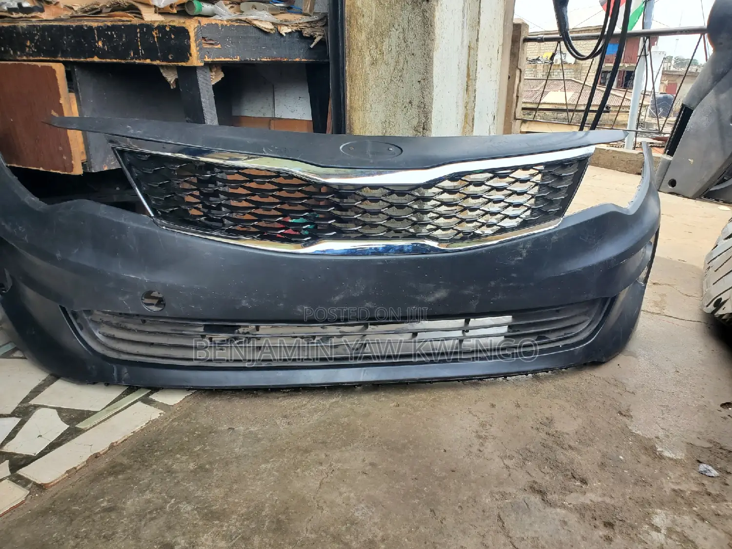 It Kia Optimah 2018 Front Bumper With Top and Down Grille