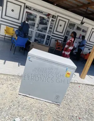 TCL 208 Gray Electric Singledoor Chestfreezer