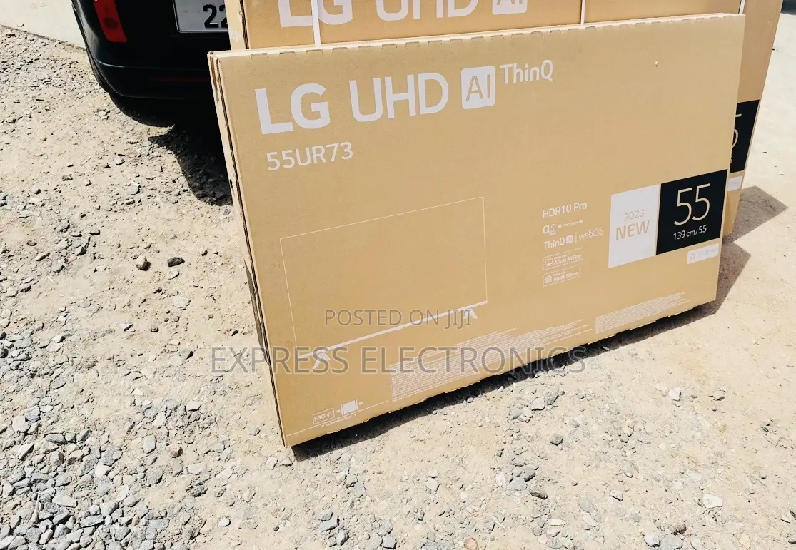 Very Slim UHD Smart Glossy Screen 55”UR78 Tv.