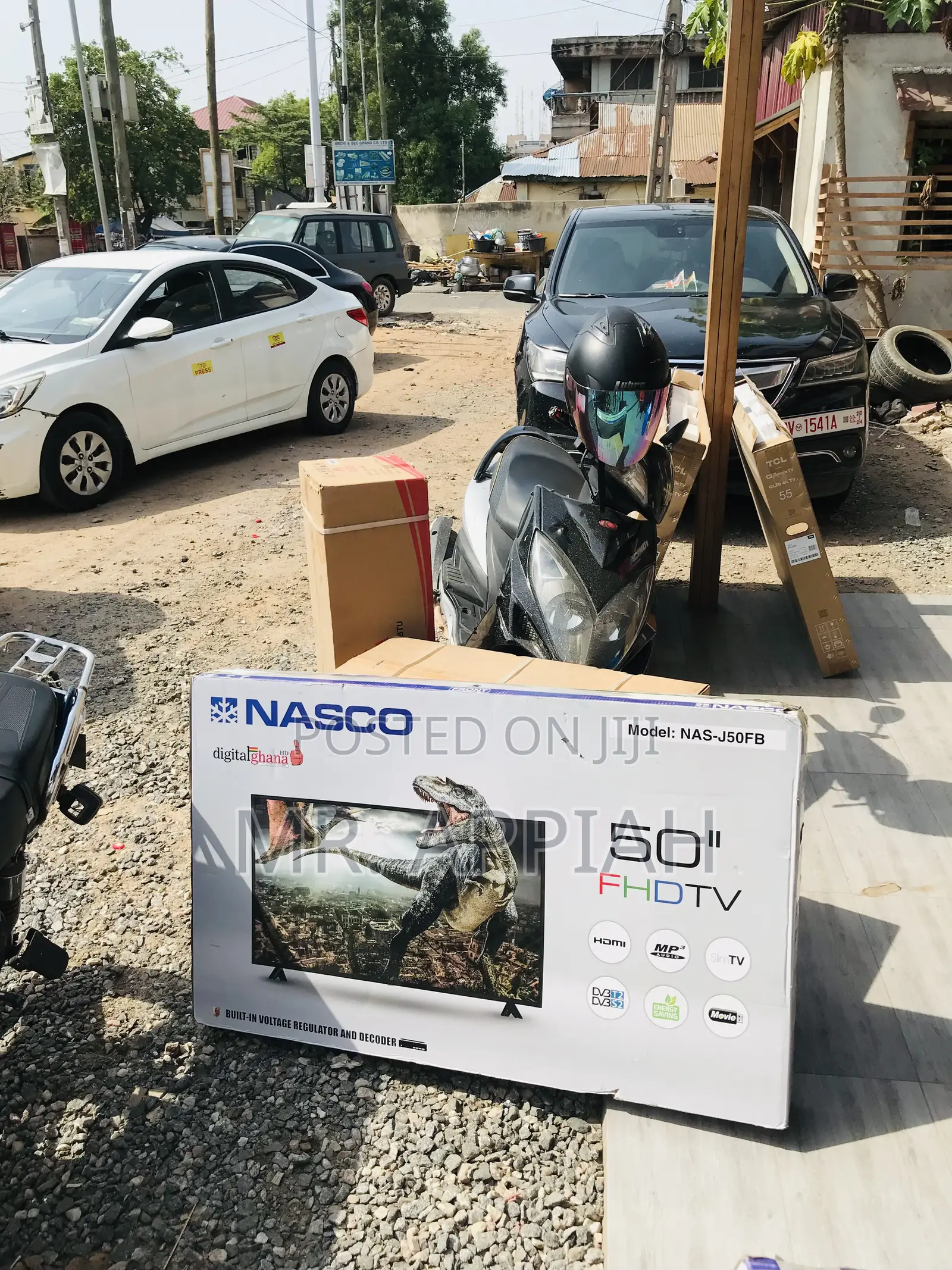 Sleek Nasco 50 Inch Full Hd Smart Uhd Led Tv(Black).