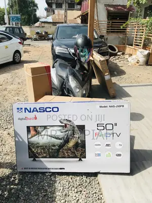 Sleek Nasco 50 Inch Full Hd Smart Uhd Led Tv(Black).