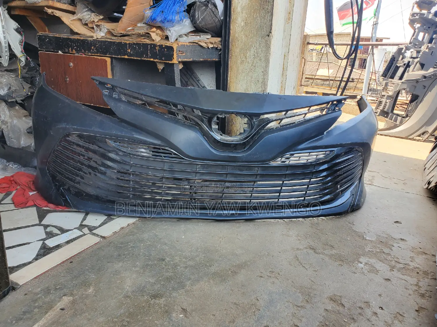 Camry 2018 Le Front Bumper