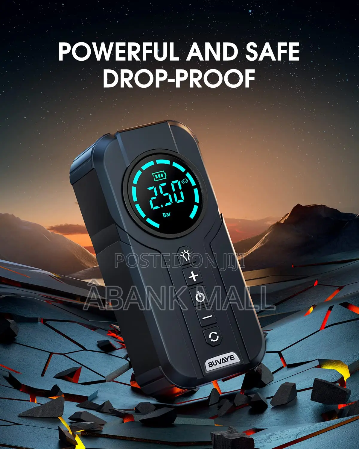 Car Jump Starter With Air Pump 4in1