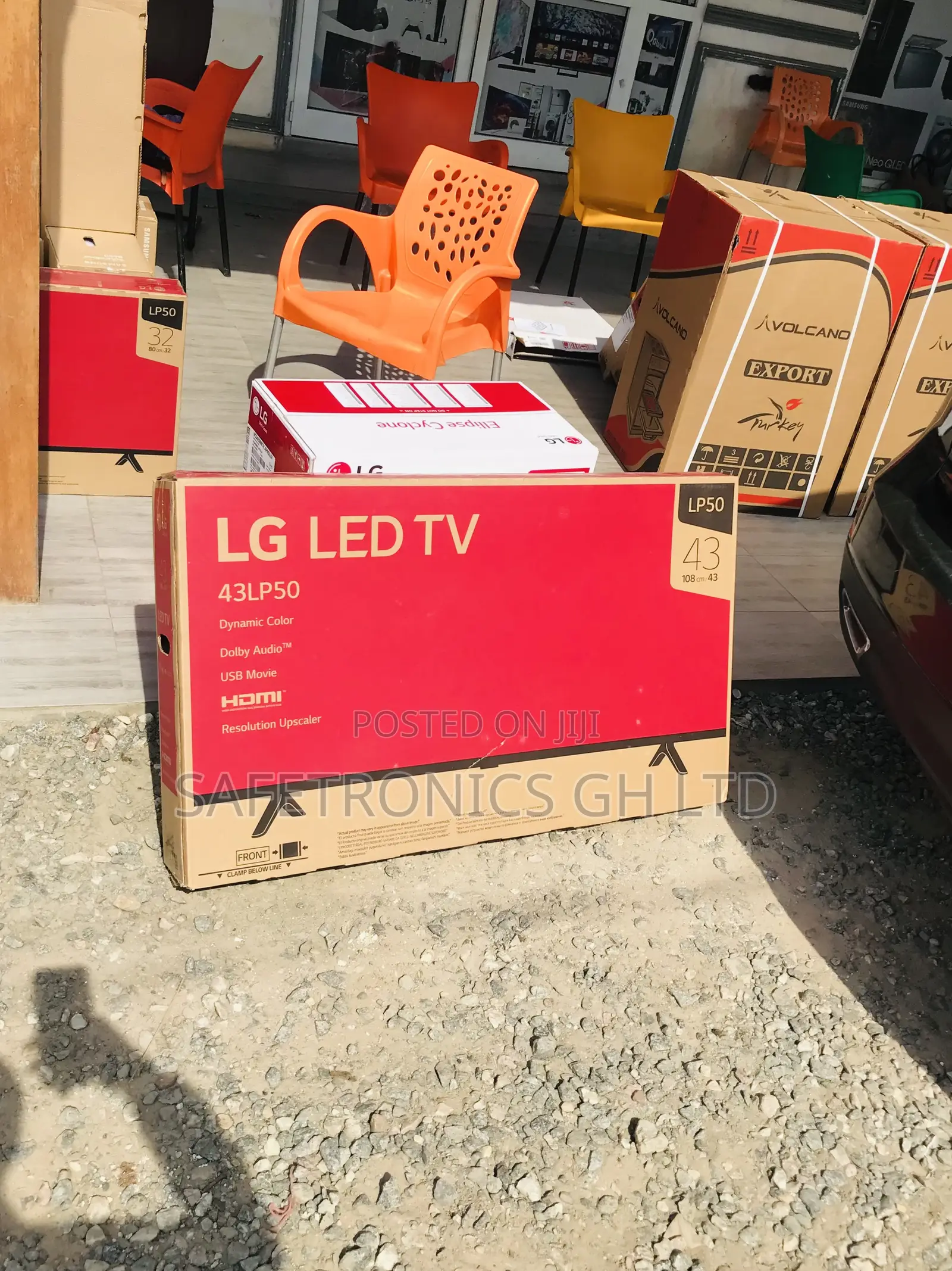 LP50 Electric LG 43 Inches Glossy Led Black Tv