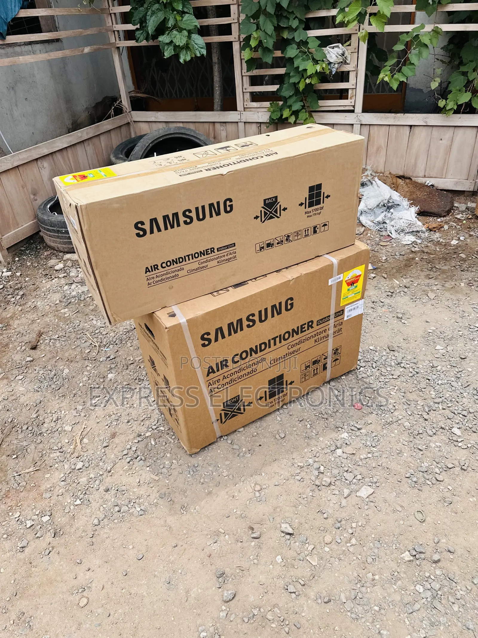 Samsung 2.5hp Split R410 Gas White Air Conditioner.