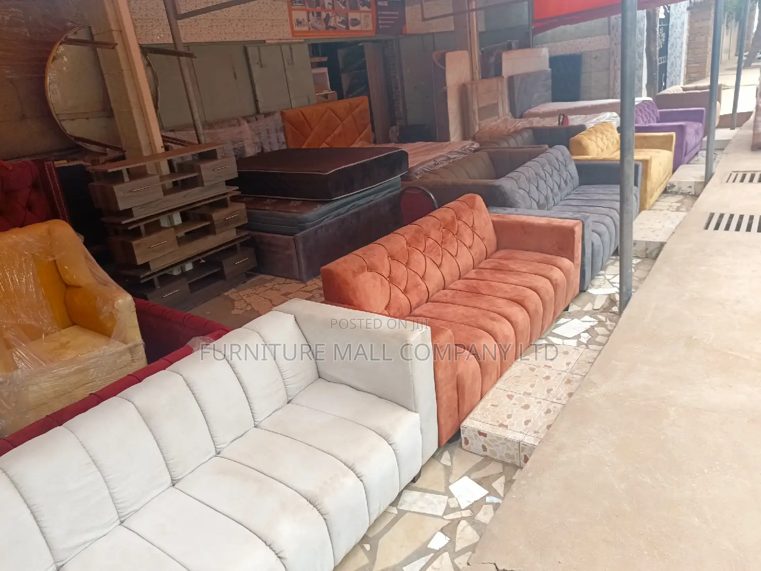 Furniture Mall 3in1 Sofa . Free Delivery